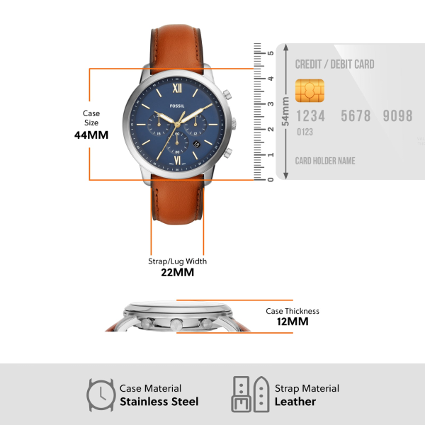 FOSSIL NEUTRA CHRONO FS5453 - Hình ảnh 4